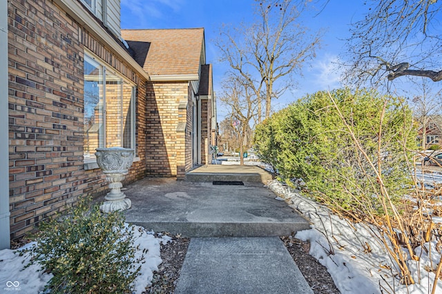 exterior space with a patio