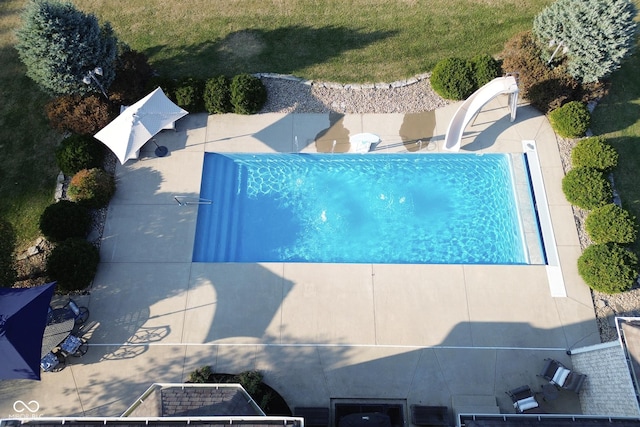 view of pool