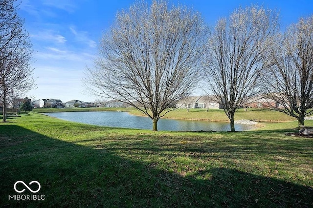 view of water feature