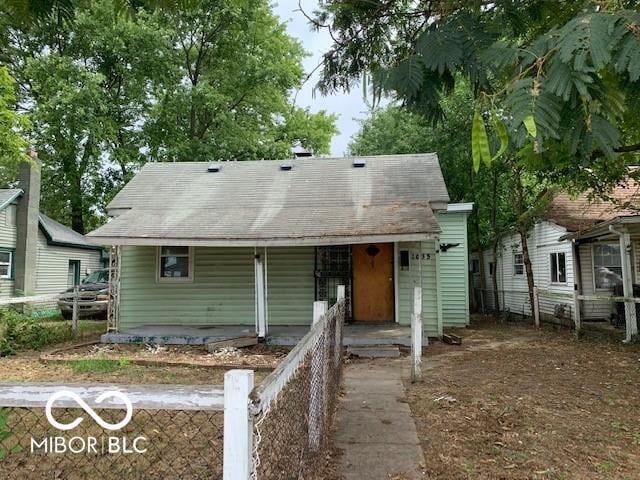 1035 S Tremont St, Indianapolis, IN 46221 - view of front of property