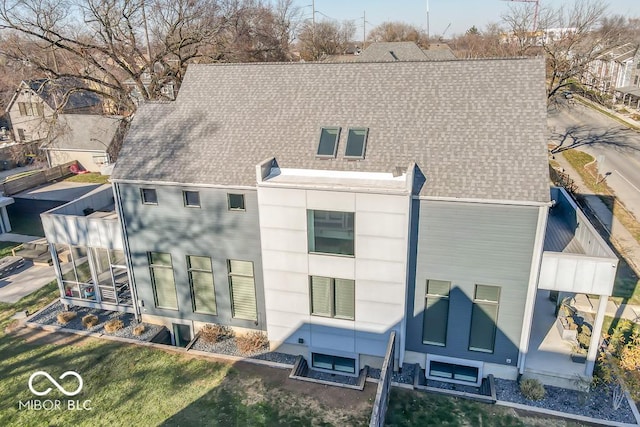 view of rear view of house