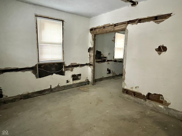 miscellaneous room featuring concrete floors