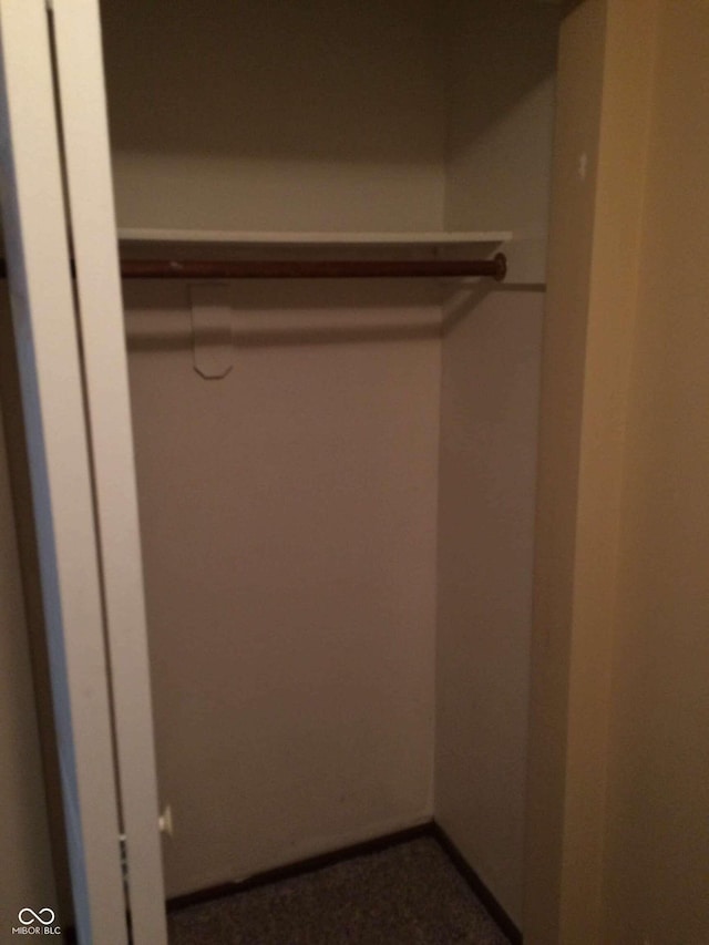 view of closet