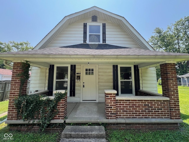 1175 Central Ave, Noblesville, IN 46060 - view of front of property with covered porch and roof with shingles