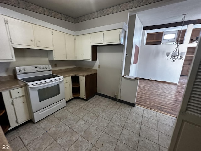 kitchen with electric stove