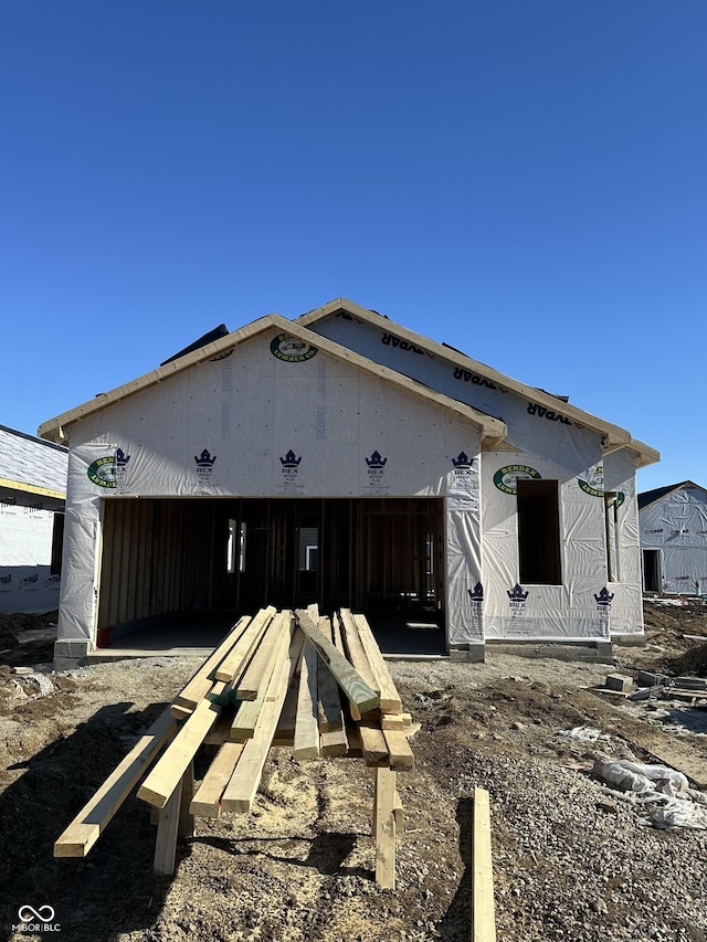 view of rear view of house