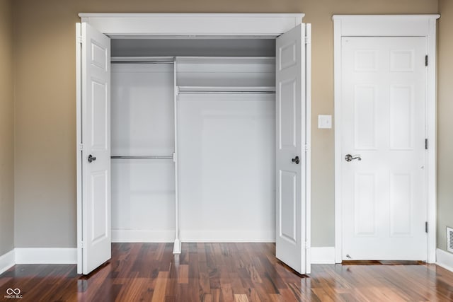 view of closet