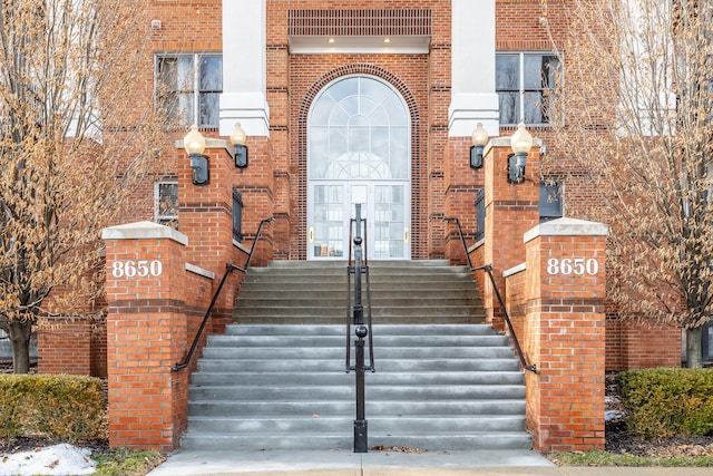 view of entrance to property