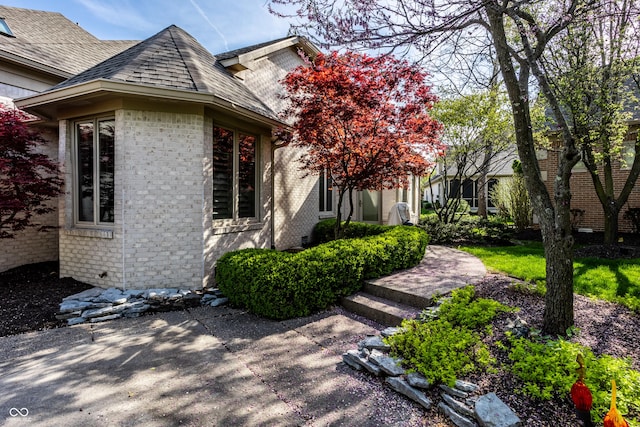 view of home's exterior featuring a patio area