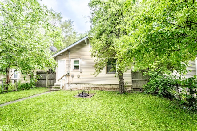 361 S Spencer Ave, Indianapolis, IN 46219 - back of property featuring entry steps