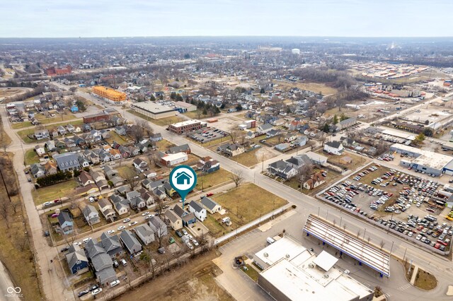1130 S Senate Ave, Indianapolis, IN 46225 - birds eye view of property