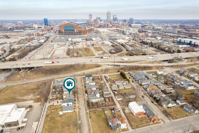1130 S Senate Ave, Indianapolis, IN 46225 - bird's eye view
