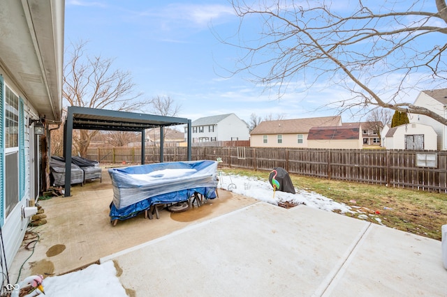 view of patio