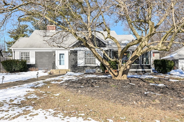 view of front of house