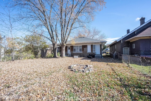 view of rear view of house