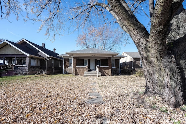 view of front of house featuring a porch