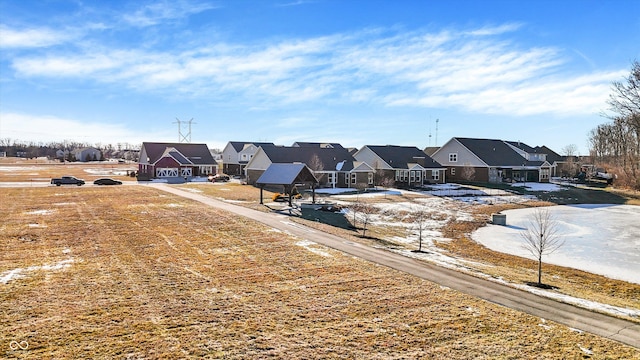 view of road