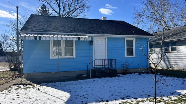 view of bungalow-style home