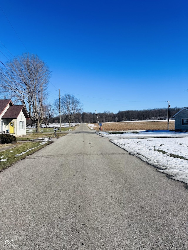 view of road