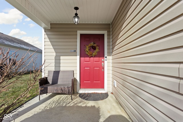 view of entrance to property