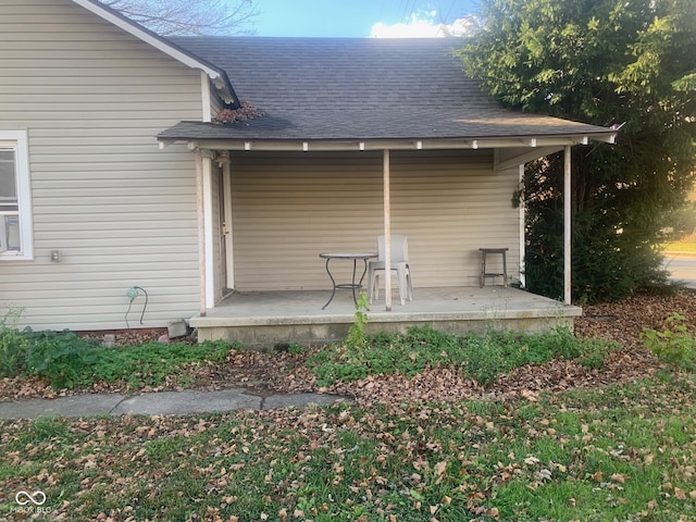 view of rear view of house