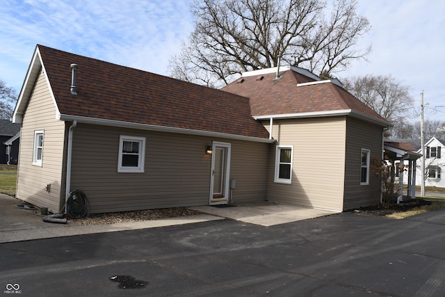 view of rear view of house