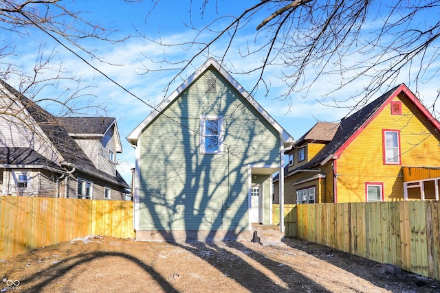 view of back of house