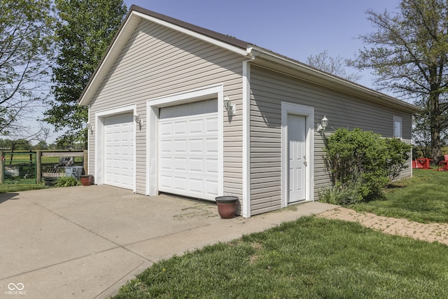 5750 W 300th Rd N, Bargersville, IN 46106 - view of detached garage