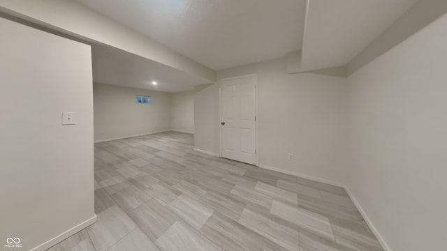 5131 Nicodemus Dr, Plainfield, IN 46168 - finished below grade area featuring baseboards