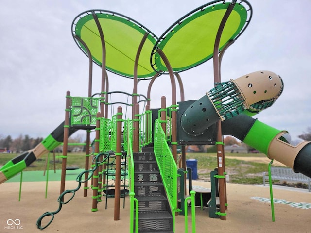 view of play area