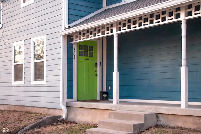 view of property entrance