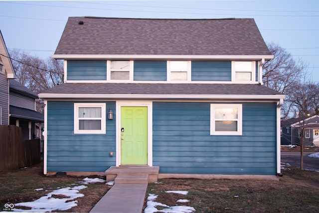 view of front property