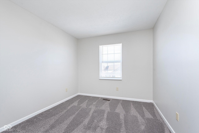 empty room with carpet floors