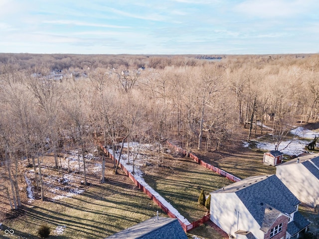 aerial view featuring a rural view