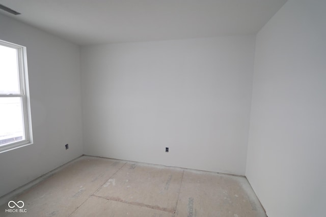 view of empty room