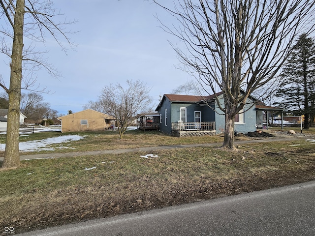 view of bungalow