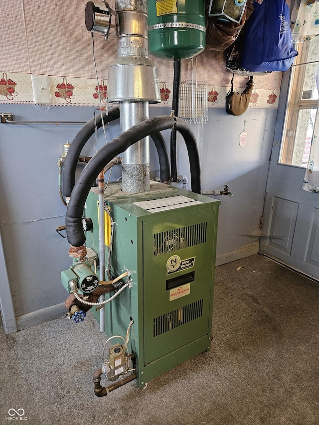 view of utility room