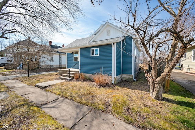 view of bungalow-style house