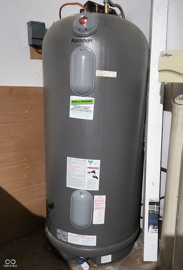 utilities with electric water heater