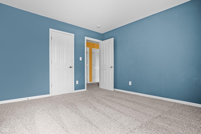 interior space featuring carpet flooring