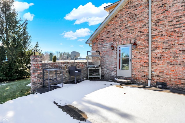 exterior space featuring a patio