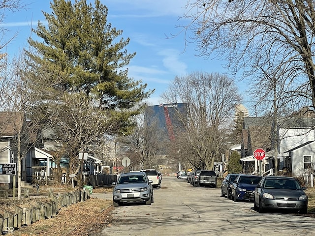 view of road