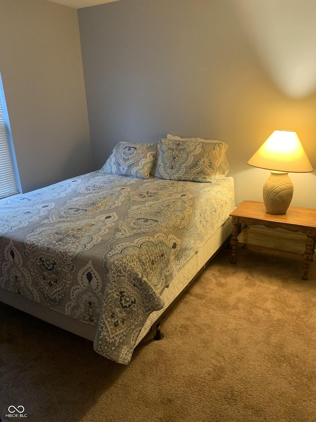 bedroom featuring carpet flooring