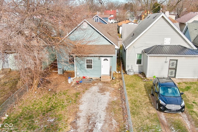 view of front of house