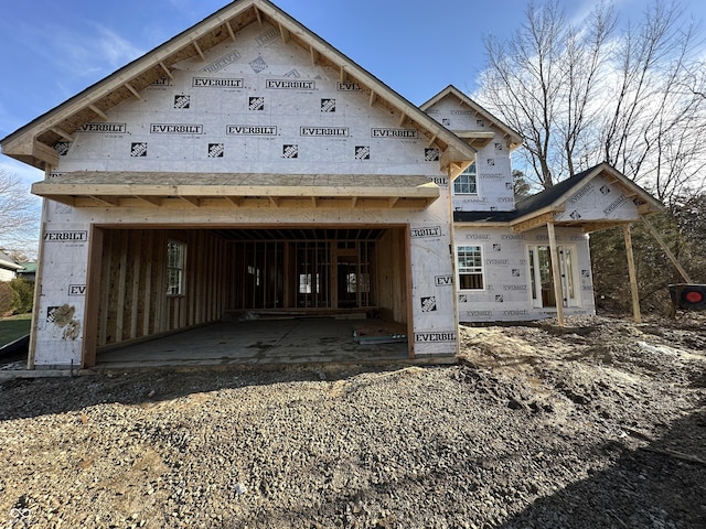 view of property under construction