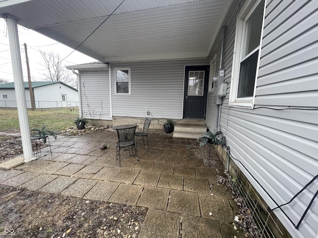 view of patio / terrace