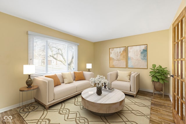 956 Dorchester Dr, Noblesville, IN 46062 - living room with light wood-type flooring and baseboards