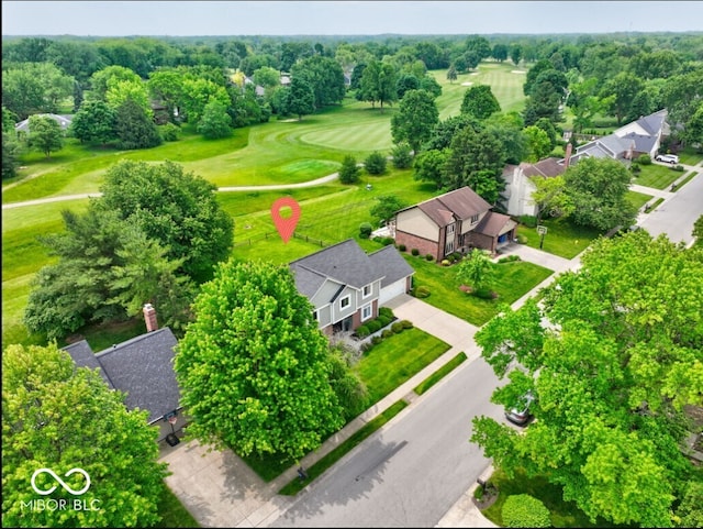 956 Dorchester Dr, Noblesville, IN 46062 - aerial view of residential area with a golf club
