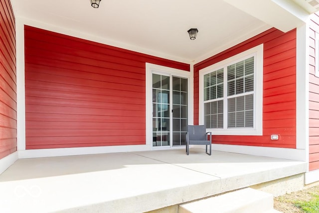 view of patio / terrace with covered porch