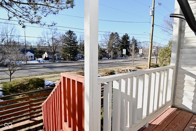 view of deck